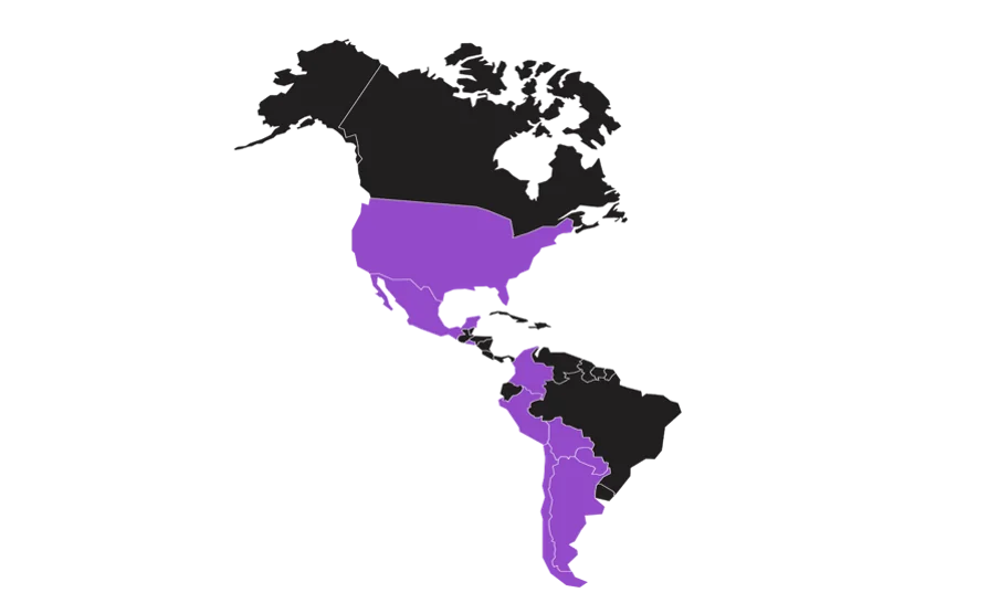 Mapa de cobertura regional MejoReferido